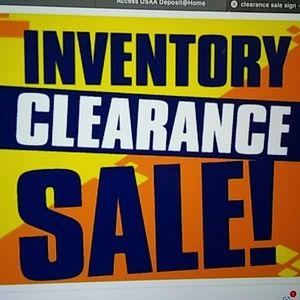 Inventory clearance
